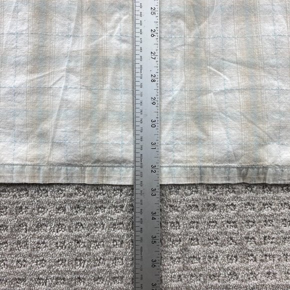 Vintage Columbia Shirt Men Extra Large XL Beige Plaid Casual Button Up Polo - Picture 11 of 11